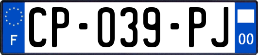 CP-039-PJ