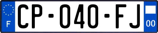 CP-040-FJ