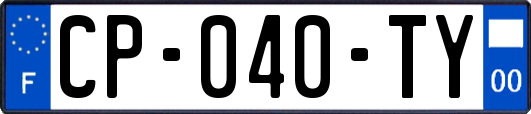 CP-040-TY