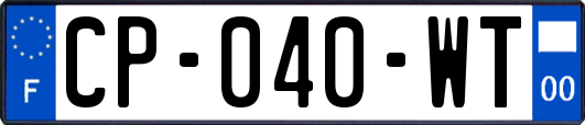 CP-040-WT