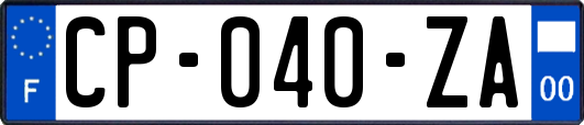 CP-040-ZA