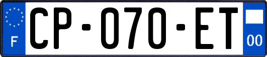 CP-070-ET