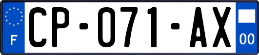 CP-071-AX