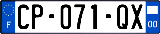 CP-071-QX