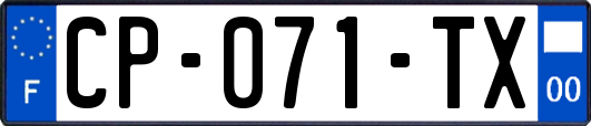 CP-071-TX