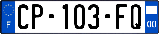 CP-103-FQ