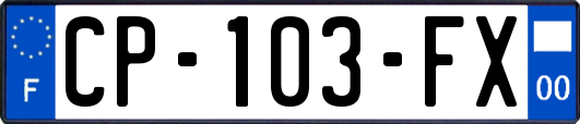 CP-103-FX
