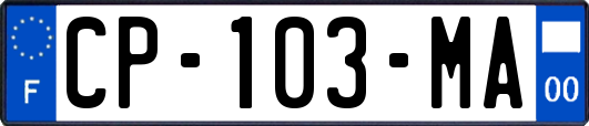 CP-103-MA
