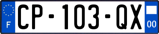 CP-103-QX