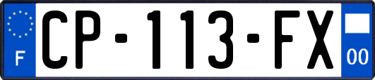 CP-113-FX