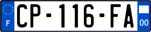 CP-116-FA