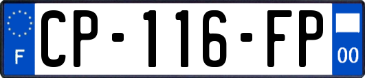 CP-116-FP