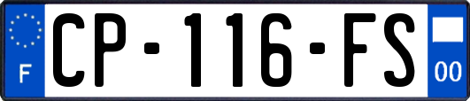 CP-116-FS