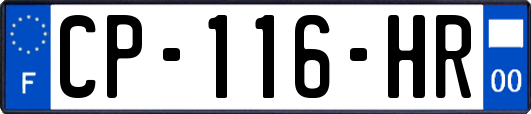 CP-116-HR