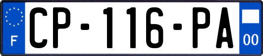 CP-116-PA