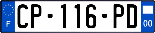 CP-116-PD