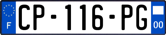 CP-116-PG