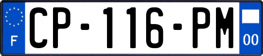 CP-116-PM