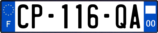 CP-116-QA