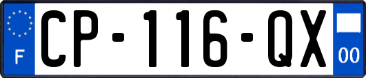 CP-116-QX