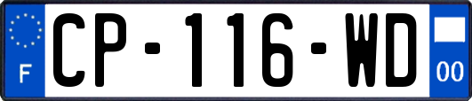 CP-116-WD