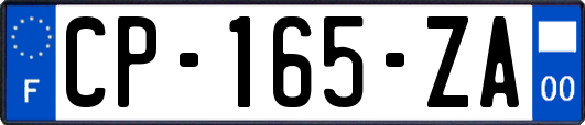 CP-165-ZA