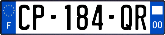 CP-184-QR