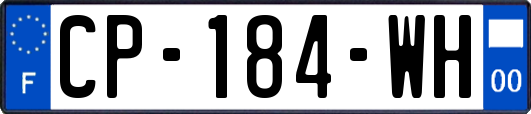 CP-184-WH
