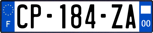 CP-184-ZA