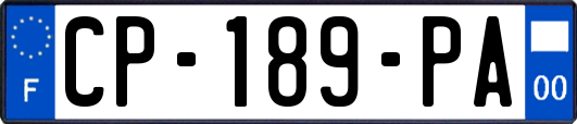 CP-189-PA