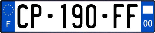 CP-190-FF