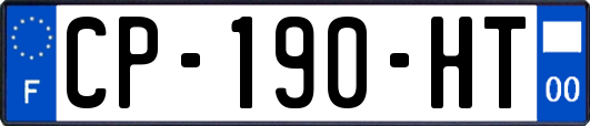 CP-190-HT