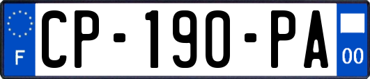 CP-190-PA