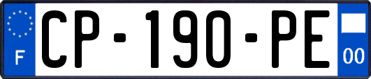 CP-190-PE