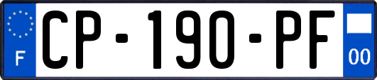 CP-190-PF