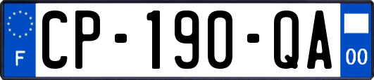 CP-190-QA