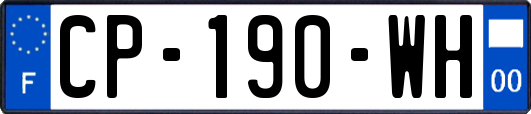 CP-190-WH