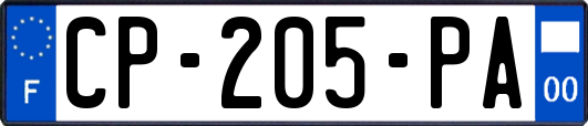 CP-205-PA