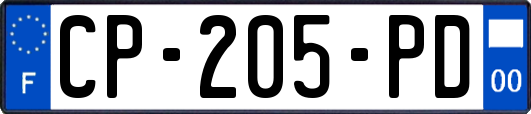 CP-205-PD