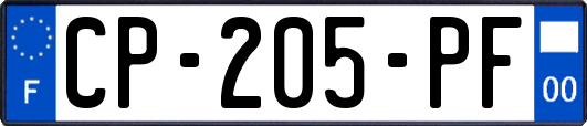 CP-205-PF