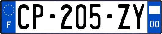 CP-205-ZY