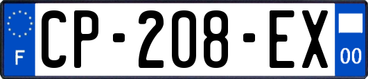 CP-208-EX