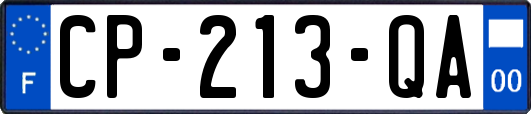 CP-213-QA