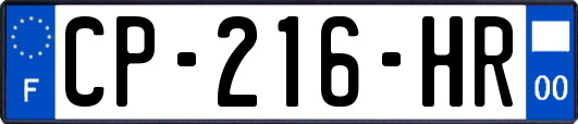 CP-216-HR