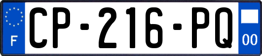 CP-216-PQ