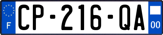 CP-216-QA