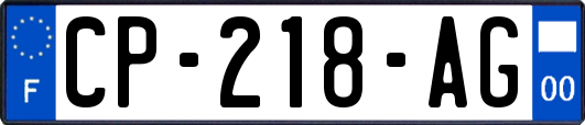 CP-218-AG