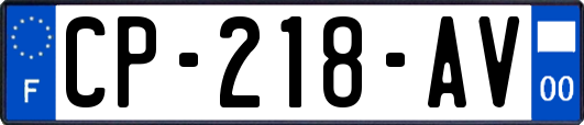 CP-218-AV