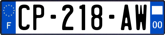 CP-218-AW