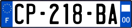 CP-218-BA